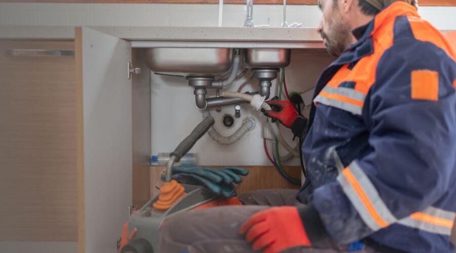 Professional slab leak plumber services in Beaverton, MI